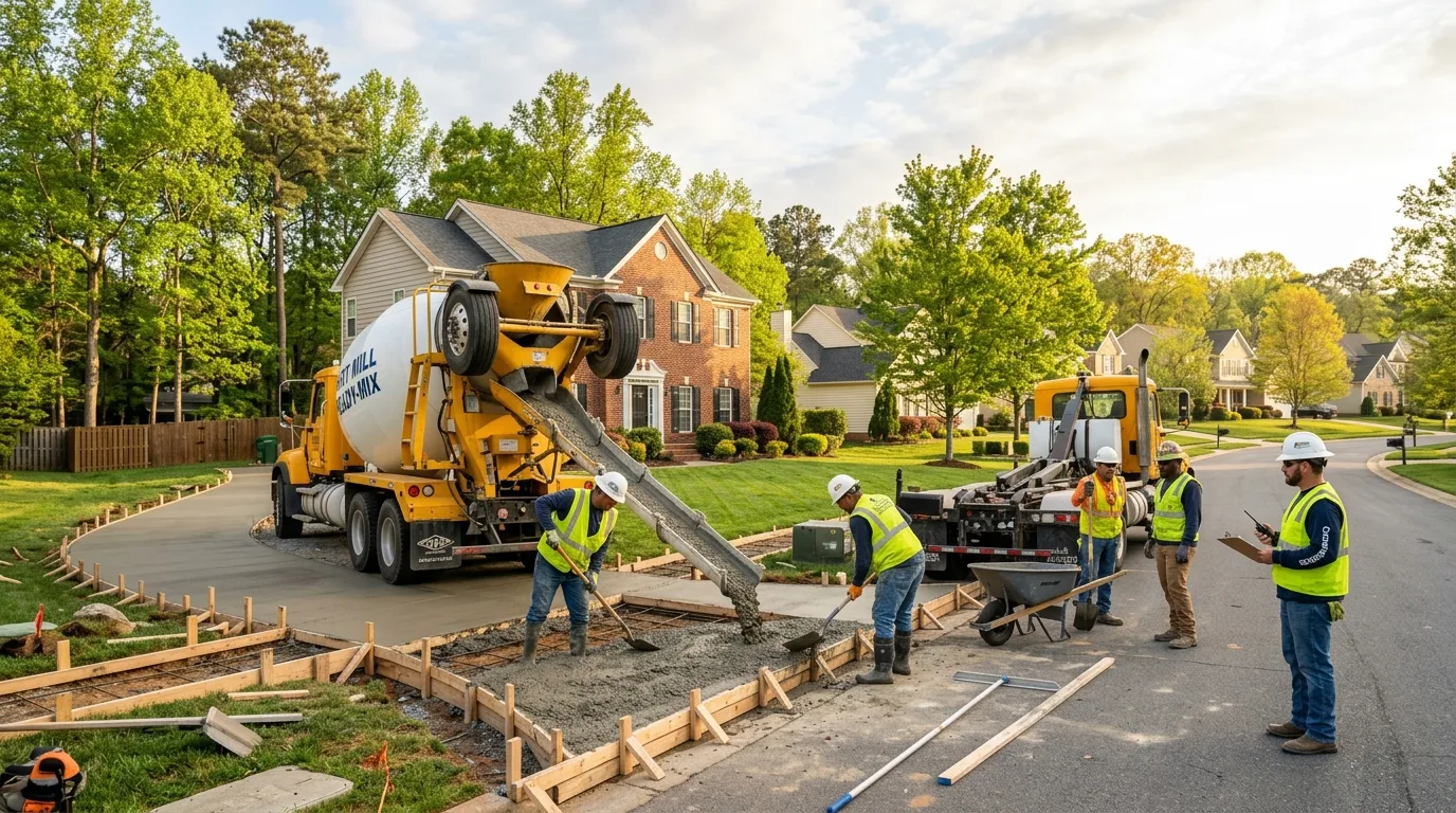 Best Time for Concrete Work in Conway SC: Seasonal Guide